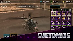 Screenshot 13: GUNSHIP BATTLE：直升機 3D Action
