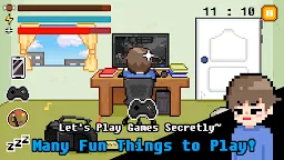 Screenshot 2: PRETENDING TO STUDY! - Play Without Family Knowing