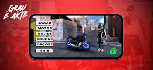 Screenshot 1: GRAU É ARTE ONLINE