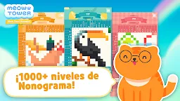 Screenshot 7: Meow Tower: Nonogram