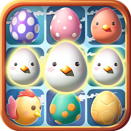Falling Eggs Match 3D - Games