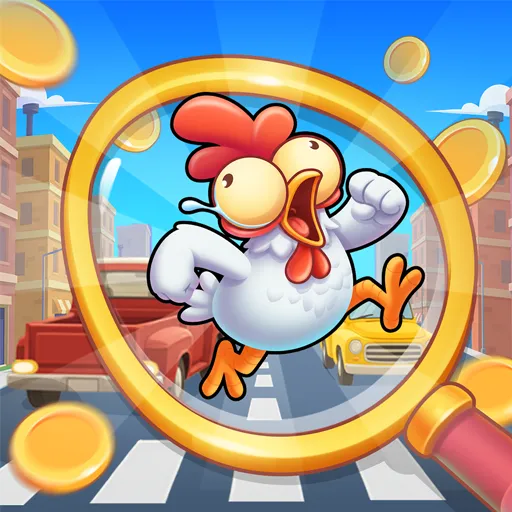 Find Chicken Rage - Spot It! - Games
