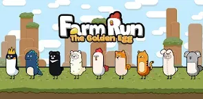 Screenshot 1: Farm Run - The Golden Egg
