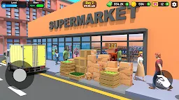 Screenshot 1: Supermarket Tycoon 3D