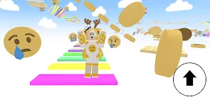 Screenshot 14: Parkour Emoji world cute girl