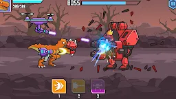 Screenshot 4: CyberDino: T-Rex vs Robots