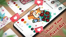 Screenshot 6: Pixel Art Coloring Games