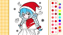 Screenshot 4: Princess Coloring: Anime Color