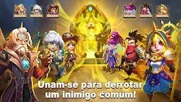 Screenshot 6: Castle Clash: Age of Legends | Portuguese