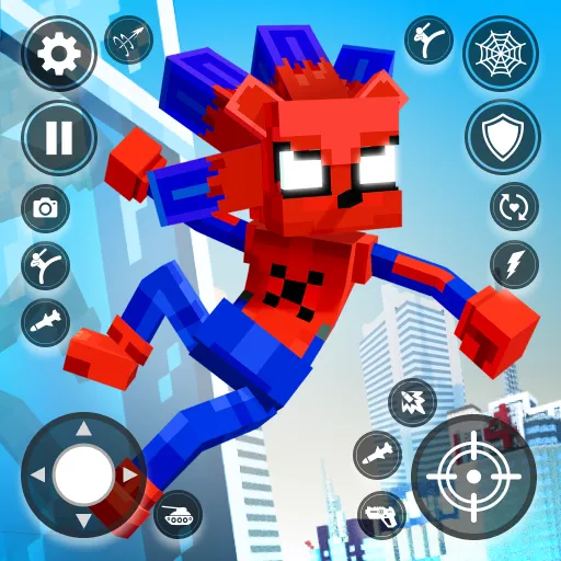 Blue Monster: Rope Hero - Games