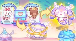 Screenshot 9: 可愛貓天堂：大海和人魚的城堡