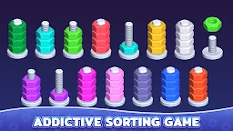 Screenshot 8: Nuts Color Sort - Screw Puzzle