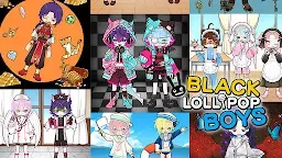 Screenshot 1: Black Lollipop Boys -Dress Up 