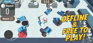 Screenshot 1: Toilet Paper Wars
