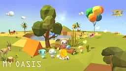 Screenshot 4: My Oasis - Tap Sky Island