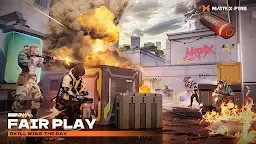 Screenshot 1: MATR1X FIRE