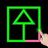 Icon: 線画：リフトなしのパズル