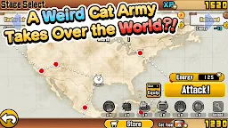 Screenshot 1: The Battle Cats | Inglês