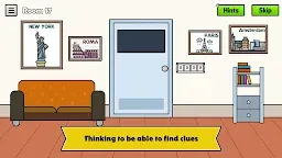 Screenshot 2: Open Door Puzzle - Escape Room