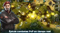 Screenshot 1: Art of War 3: RTS PvP moderno juego de estrategia