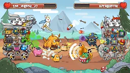 Screenshot 3: Cat'n'Robot: Idle Defense