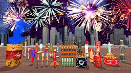 Screenshot 1: Fireworks Games Simulator 2024