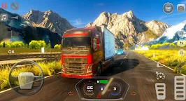 Screenshot 1: Real Truck Simulator Europe