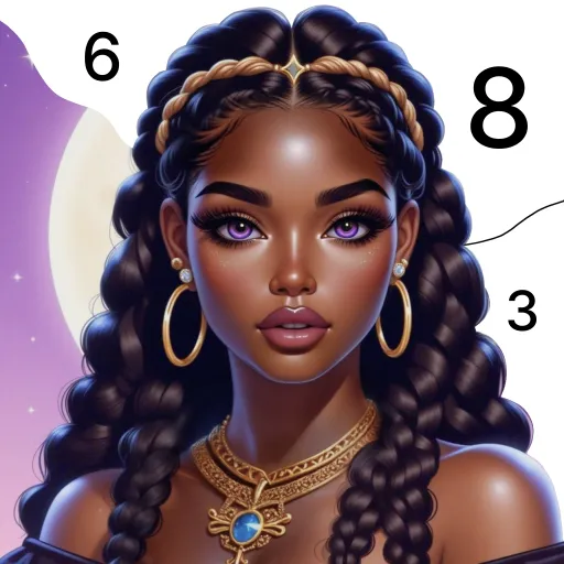 Ebony story color by number games