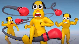 Screenshot 1: Annoying Uncle Punch Game