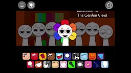 Screenshot 1: Sprunki Horror Dandy Mod Song