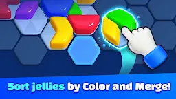 Screenshot 6: Jelly Sort Hexa: 3D Puzzle