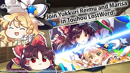 Screenshot 1: Touhou LostWord | Global