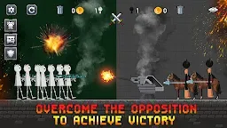 Screenshot 4: Stickman War: Battle Simulator