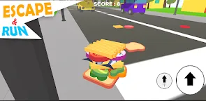 Screenshot 2: escape sandwich vs 100 zombies