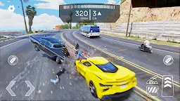 Screenshot 2: Highway Car Crash Simulator