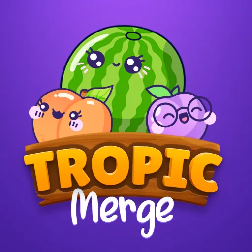 Tropic Fruit Merge Watermelons Games