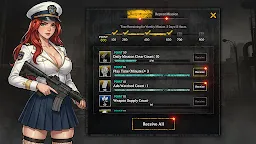 Screenshot 2: 喪屍戰鬥：FPS放置