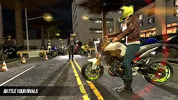 Screenshot 1: Moto Street Racers