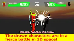 Screenshot 1: Draw & Battle : drawn characters fight