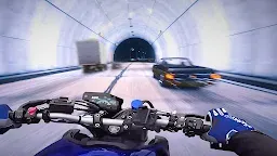 Screenshot 1: Traffic Moto Bike Rider City