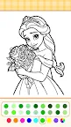Screenshot 2: Princess Coloring: Anime Color