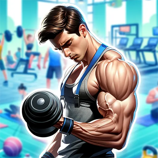Fitness Gym Simulator Fit 3D - Games