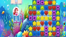 Screenshot 3: Mermaid Match It: Puzzle Game
