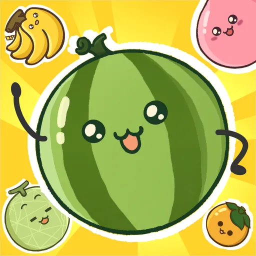 Watermelon Merge Fruit Puzzle - Games