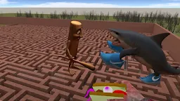 Screenshot 5: Nextbots in Tralala Backroom