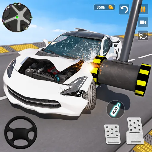 Car Crash Games Mega Car Games Games