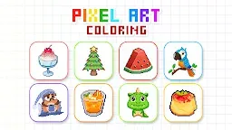 Screenshot 7: Pixel Art Coloring Games