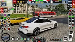 Screenshot 4: Open world Car Driving Sim 3D