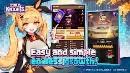 Screenshot 3: Girls Knights: SQUAD RPG