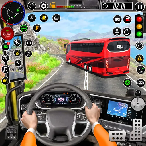 Grand City Racing Bus Sim 3D - Games